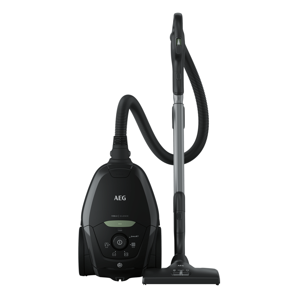 AEG VX82-1-ÖKO Ηλεκτρική Σκούπα με Σακούλα 3.5Lt Μαύρο