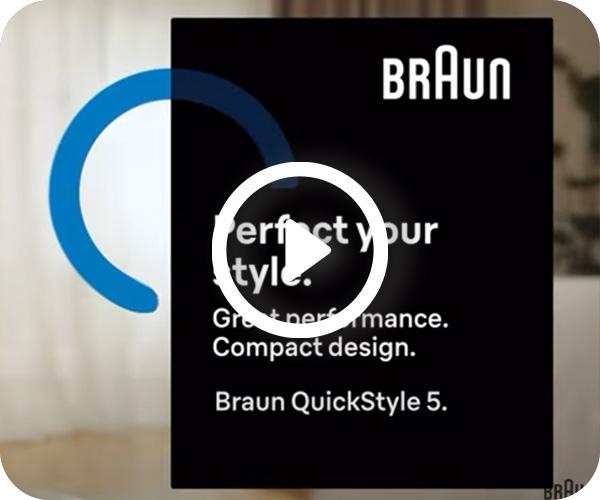 BRAUN GS5011PU QuickStyle 5 video