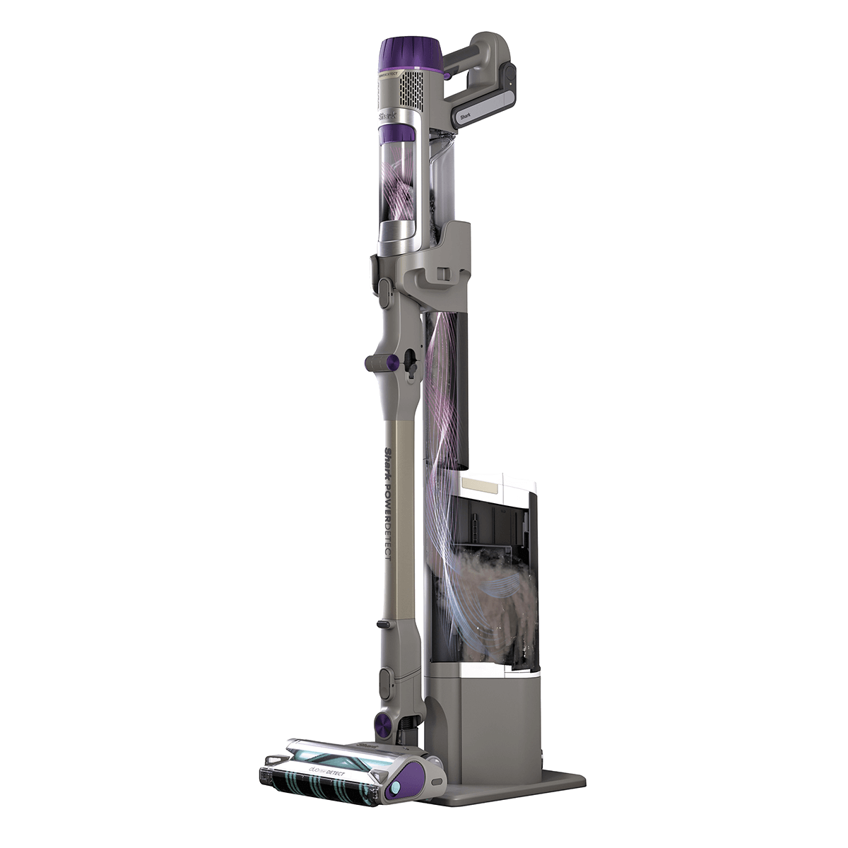 SHARK IP3251EUT Clean & Empty PowerDetect Επαναφορτιζόμενη Ασύρματη Σκούπα Stick Gold - 3