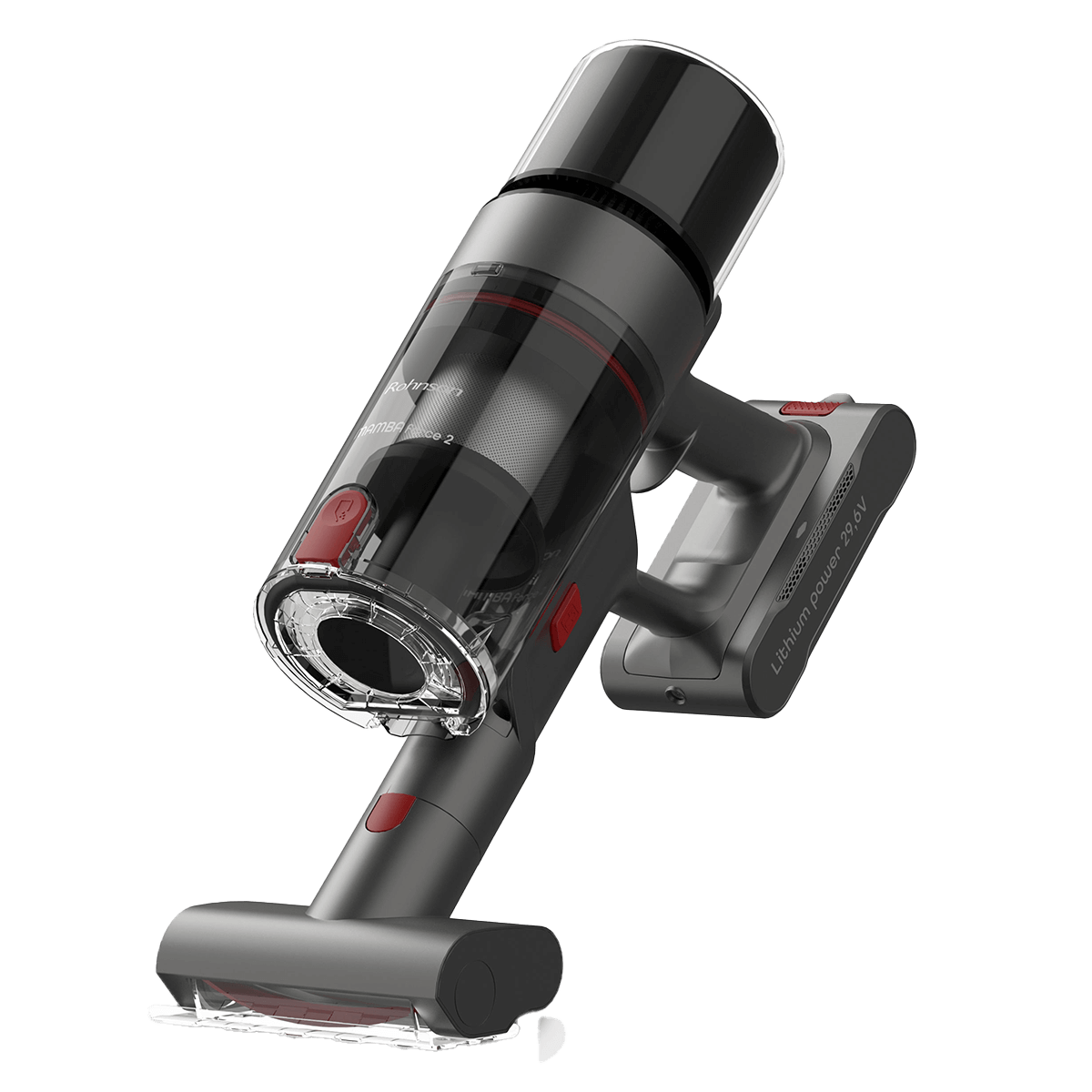 ROHNSON Mamba M19 Ασύρματη Σκούπα Stick 29.6V Ανθρακί - 5