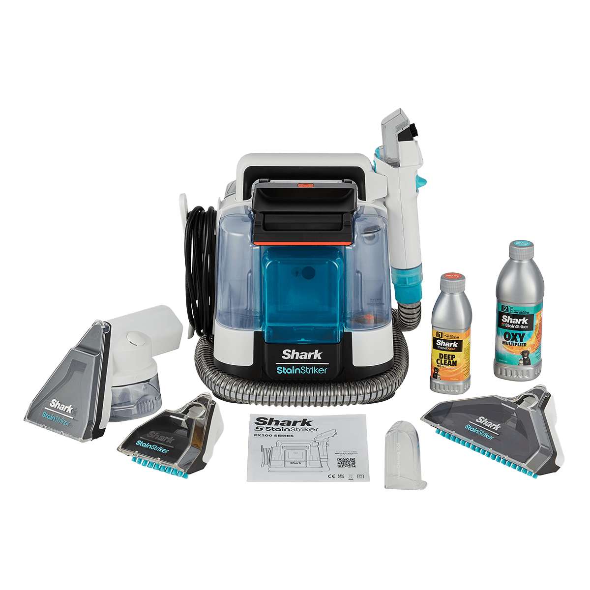 SHARK PX200EUT Stain Striker Ηλεκτρική Σκούπα Υγρών & Στερεών 450W Λευκό