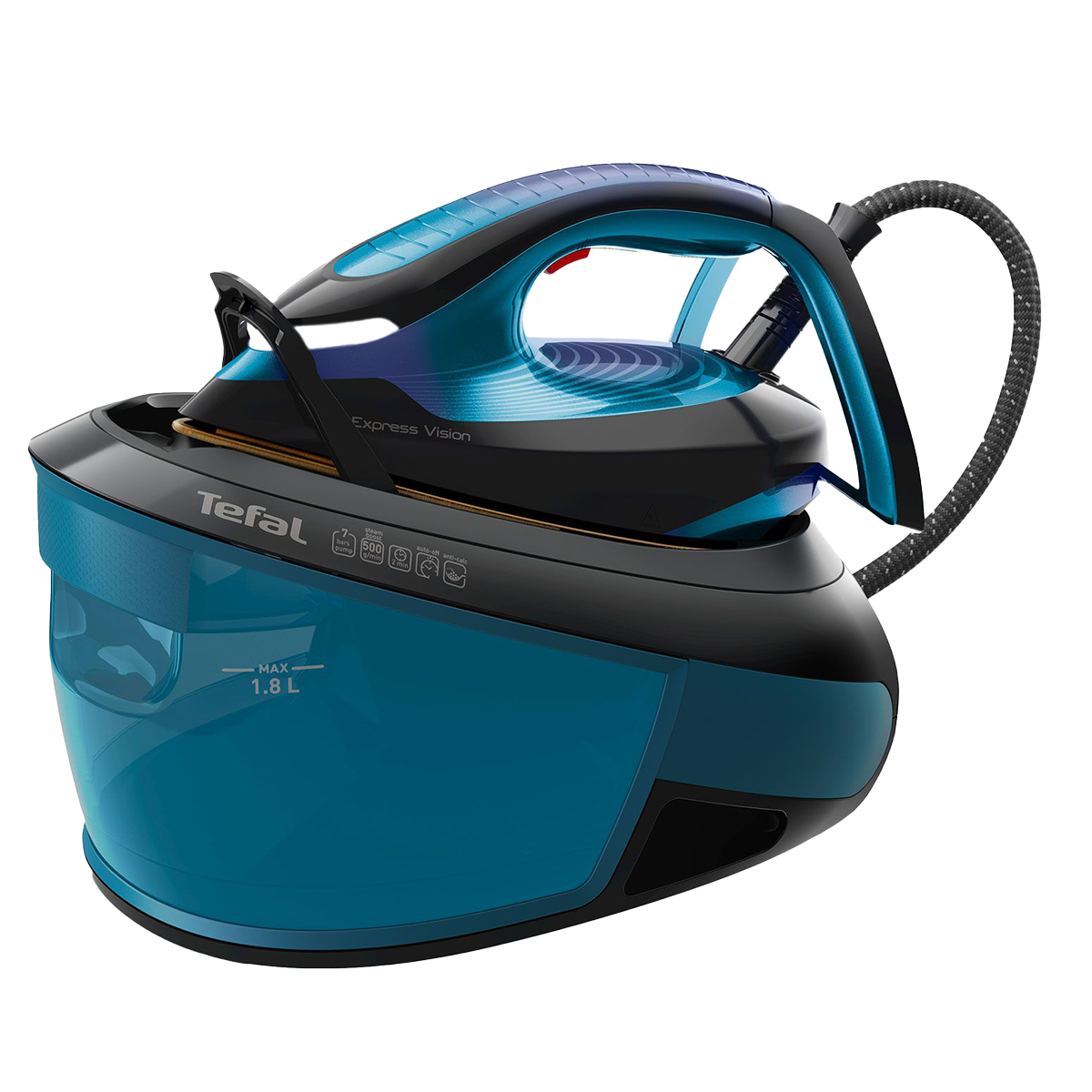 TEFAL SV8151 Express Vision Σύστημα Σιδερώματος με Δοχείο 1.8Lt
