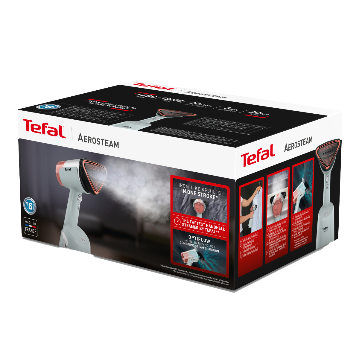 TEFAL DT9814 AeroSteam Σύστημα Ατμού 1400W Λευκό - 5