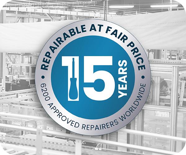 TEFAL DT9814 AeroSteam 15 years support