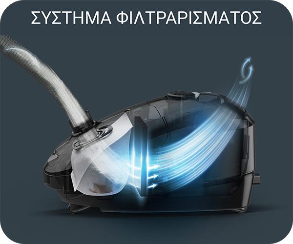ROWENTA RO3126 Bagless Power XXL hepa