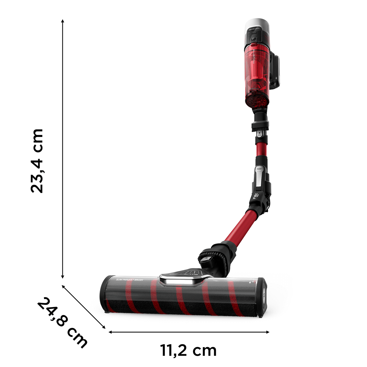 ROWENTA RH2099 X-Force Flex 9.60 Parquet Ασύρματη Σκούπα Stick 18V Μαύρο - 3