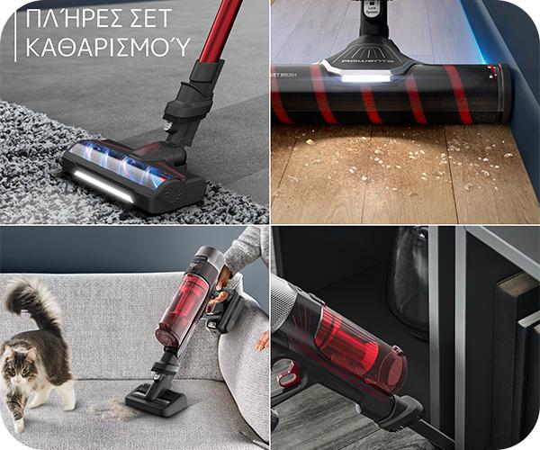 ROWENTA RH2099 X-Force Flex 9.60 Parquet 