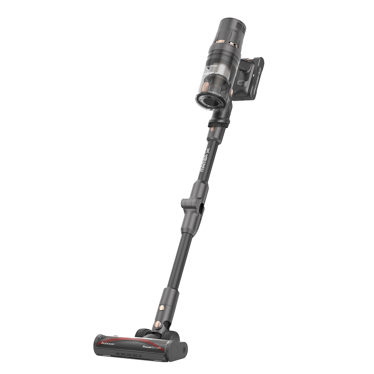 ROHNSON Mamba M28 Ασύρματη Σκούπα Stick 29.6V Ανθρακί - 2