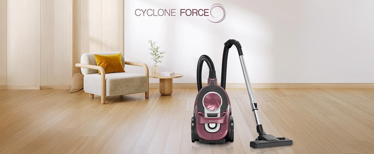 ROHNSON R-1238 Bagless Ηλεκτρική Σκούπα με Κάδο