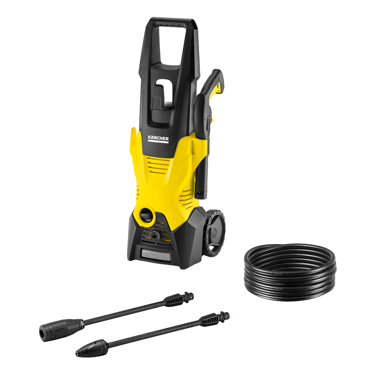 KARCHER K3 Πλυστικό Μηχάνημα Υψηλής Πίεσης 1600W Κίτρινο