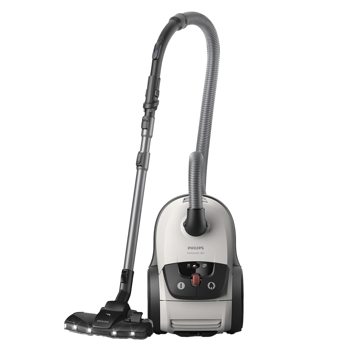 PHILIPS XD8142/12 Performer LED 8000 Series Ηλεκτρική Σκούπα με Σακούλα 4Lt Λευκό - 2