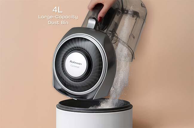 ROHNSON R-1233 Ηλεκτρική Σκούπα με Κάδο 4Lt