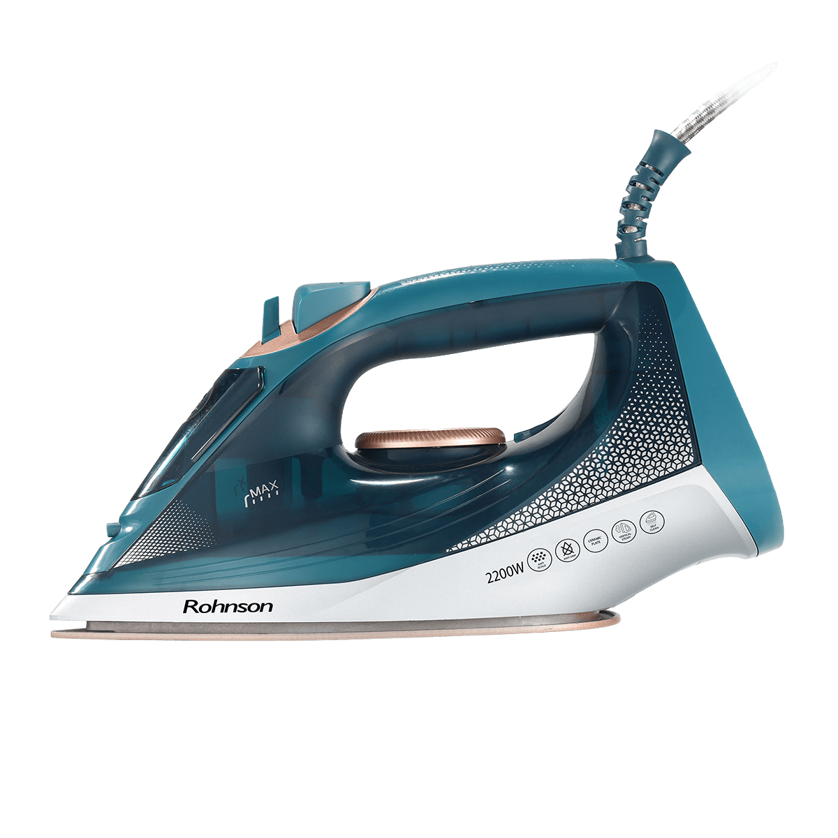 ROHNSON R-356 Σίδερο Ατμού 2200W Μπλε