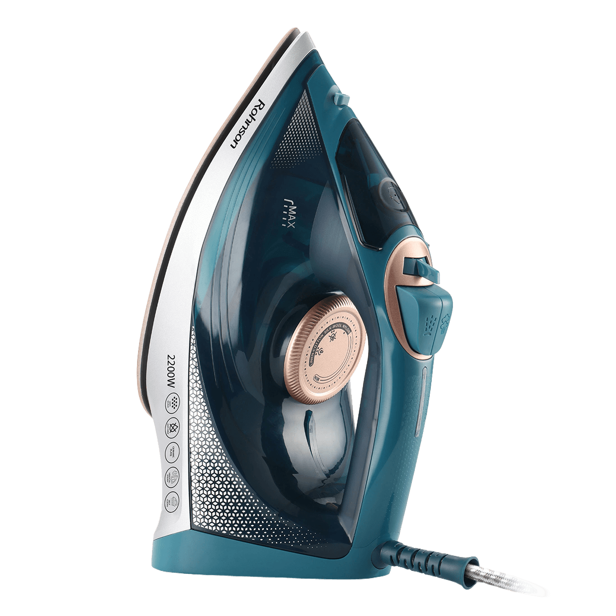 ROHNSON R-356 Σίδερο Ατμού 2200W Μπλε - 2