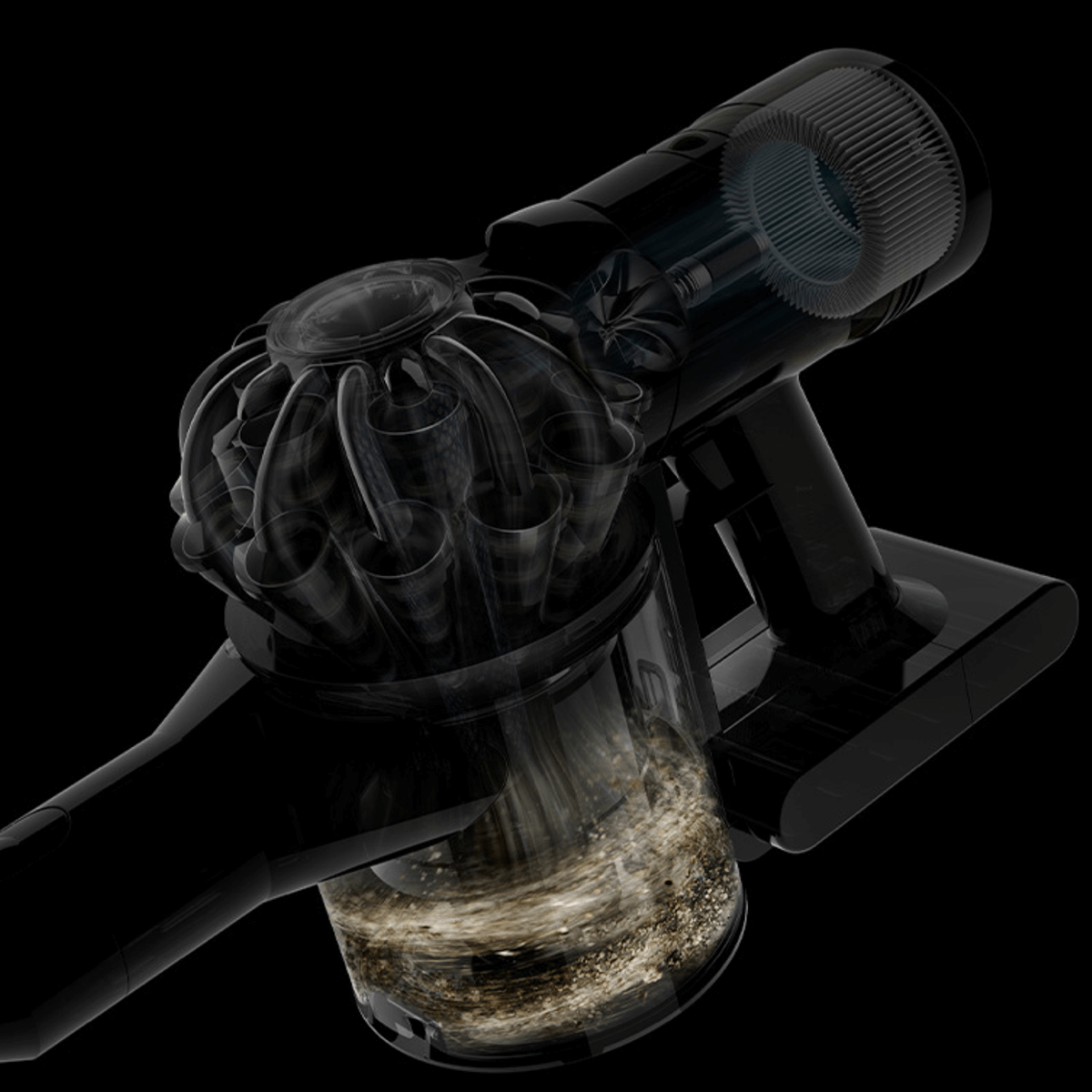 DYSON V7 Advanced Ασύρματη Σκούπα Stick 21.6V Silver/Nickel - 4