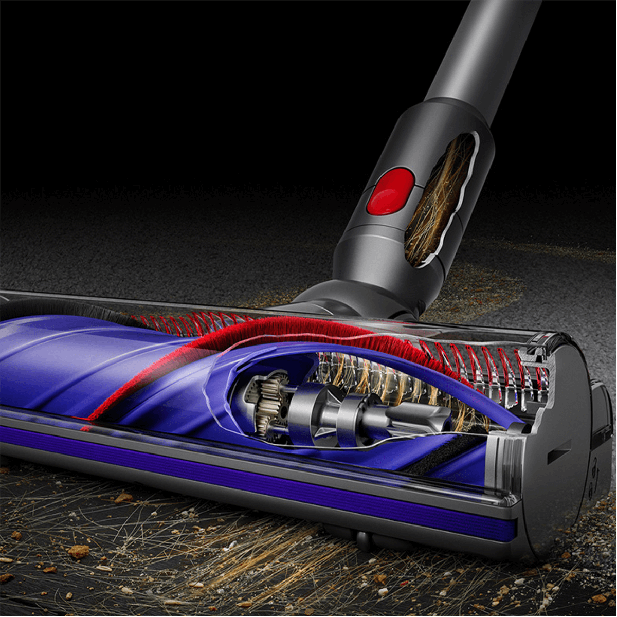 DYSON V7 Advanced Ασύρματη Σκούπα Stick 21.6V Silver/Nickel - 5