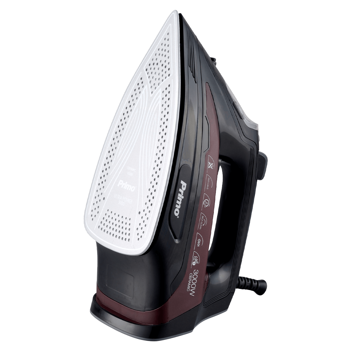 PRIMO PRSI-40313 Σίδερο Ατμού 3000W Μπορντό - 2
