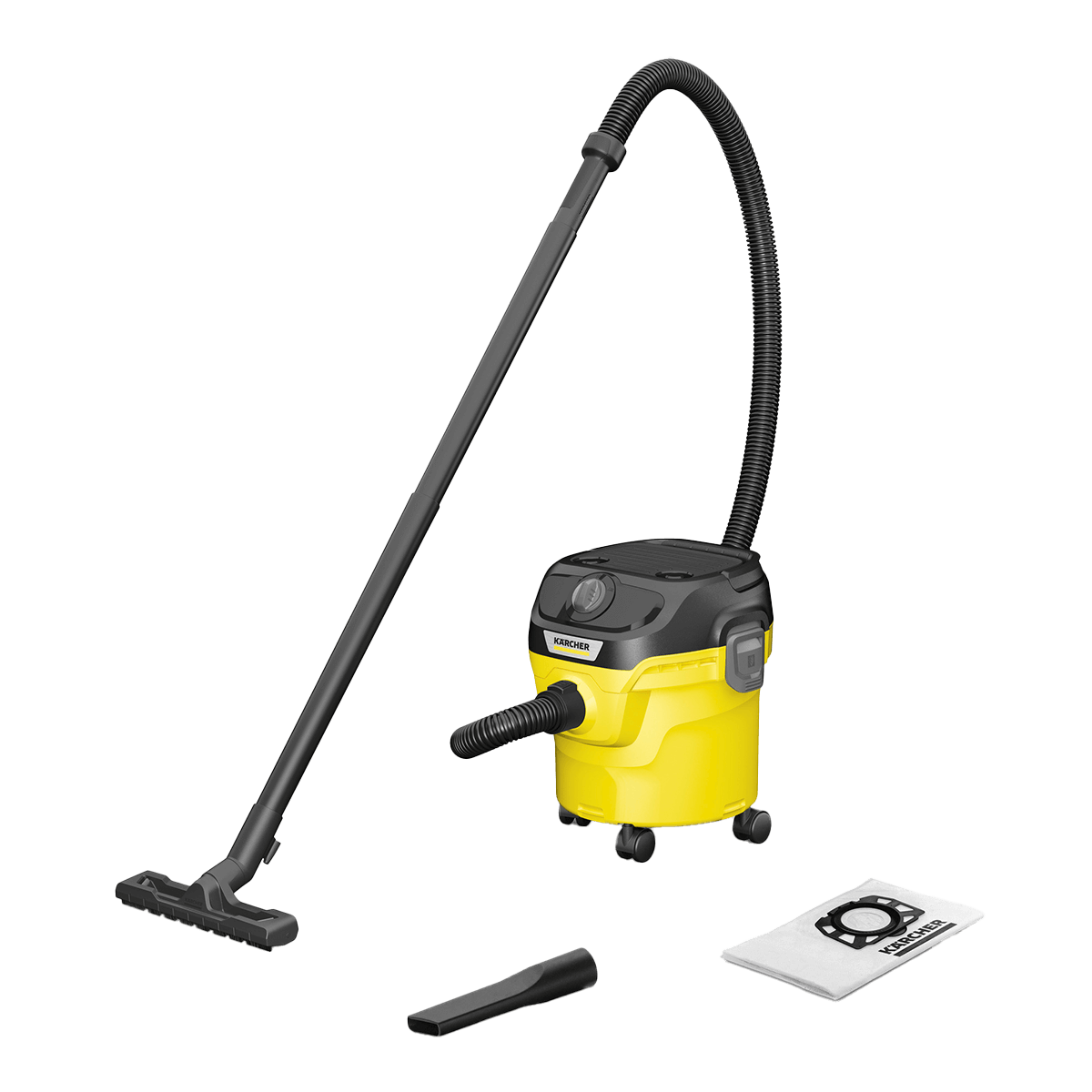 KARCHER 1.628-401.0 KWD Σκούπα Υγρών & Στερεών 1000W Κίτρινο
