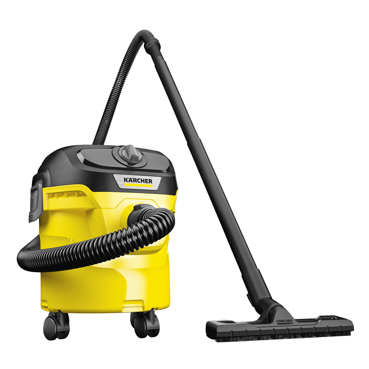KARCHER 1.628-401.0 KWD Σκούπα Υγρών & Στερεών 1000W Κίτρινο - 2