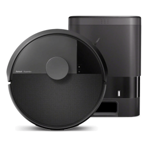 iRobot Roomba Combo 105 + Βάση AutoEmpty Σκούπα Ρομπότ για Σκούπισμα και Σφουγγάρισμα με Wi-Fi
