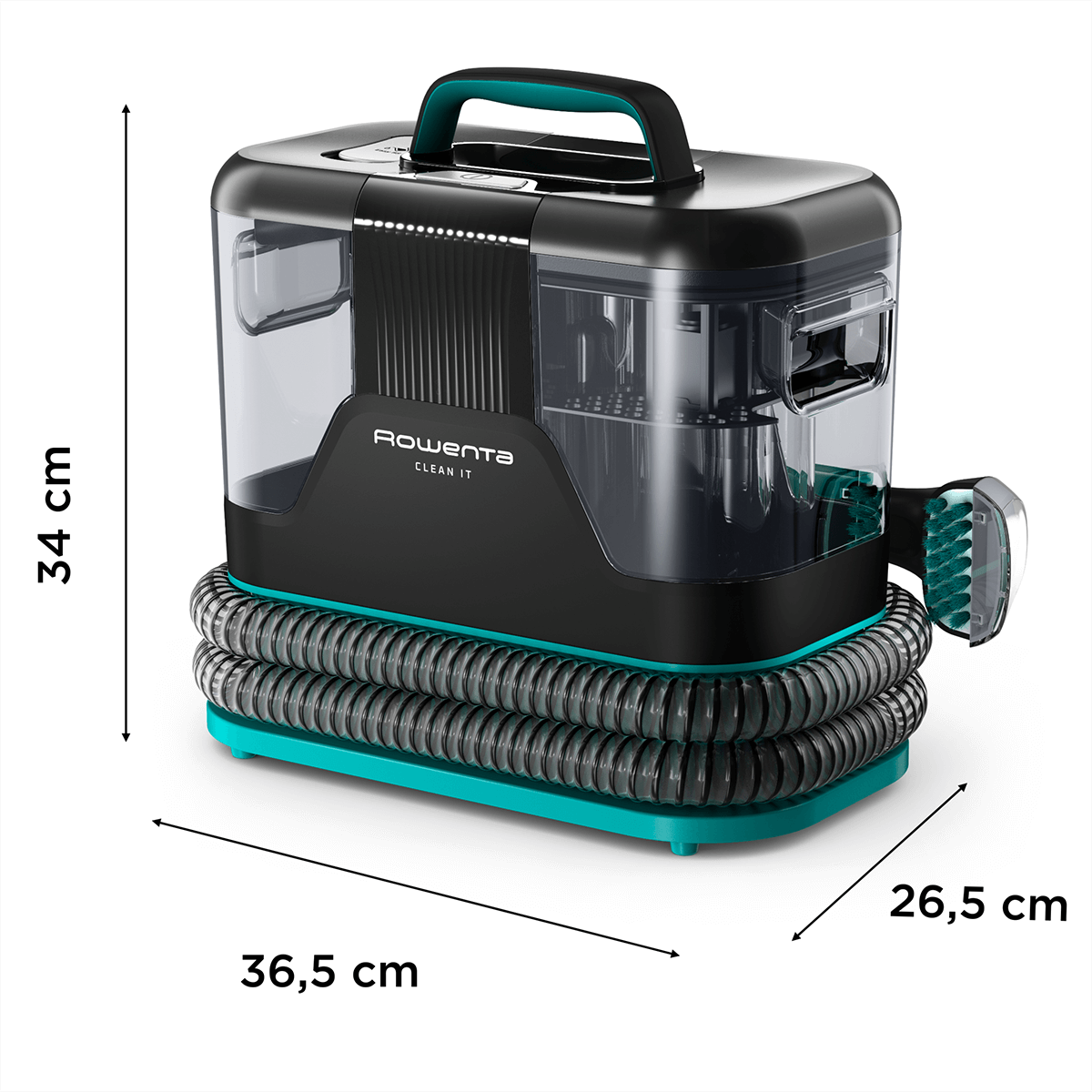 ROWENTA IN5020F0 Clean It Ηλεκτρική Σκούπα Υγρών & Στερεών Μαύρο - 4