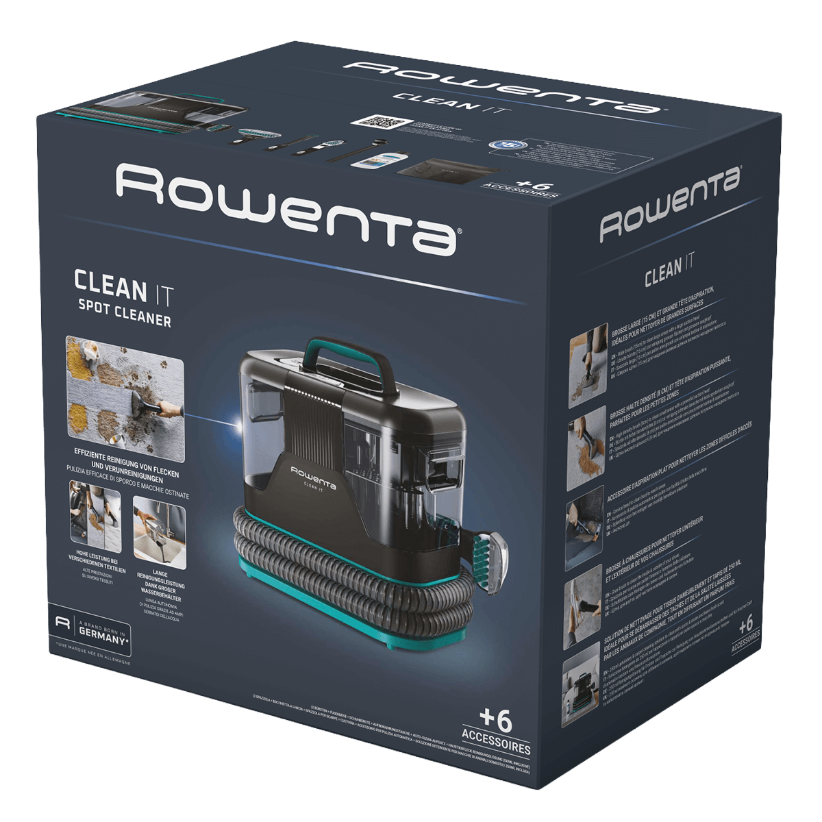 ROWENTA IN5020F0 Clean It Ηλεκτρική Σκούπα Υγρών & Στερεών Μαύρο - 5