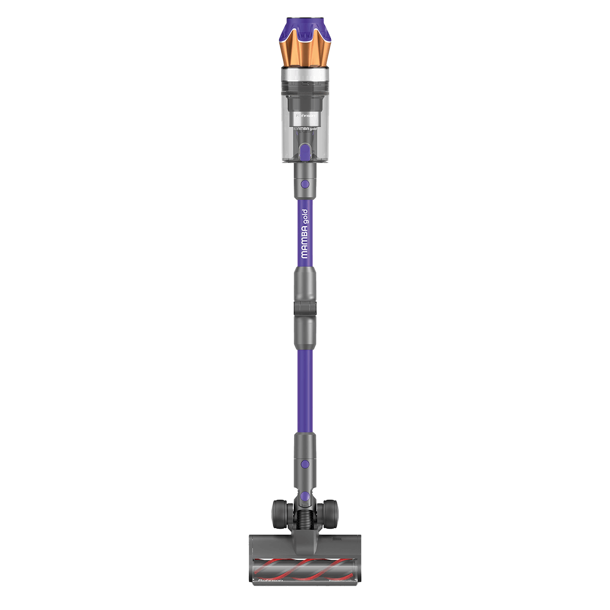 ROHNSON Mamba M29 Mamba Gold Ασύρματη Σκούπα Stick 25.2V Μωβ - 4