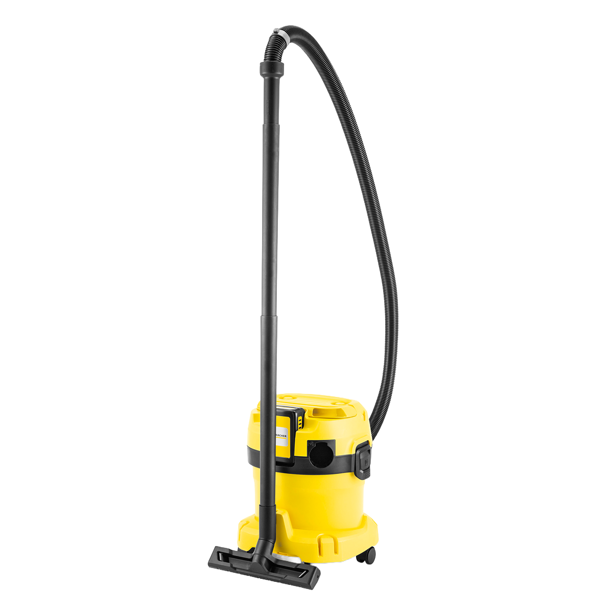 KARCHER 1.628-501.0 WD 2-8 Wet & Dry Σκούπα Υγρών & Στερεών με Μπαταρία 70W Κίτρινο - 2