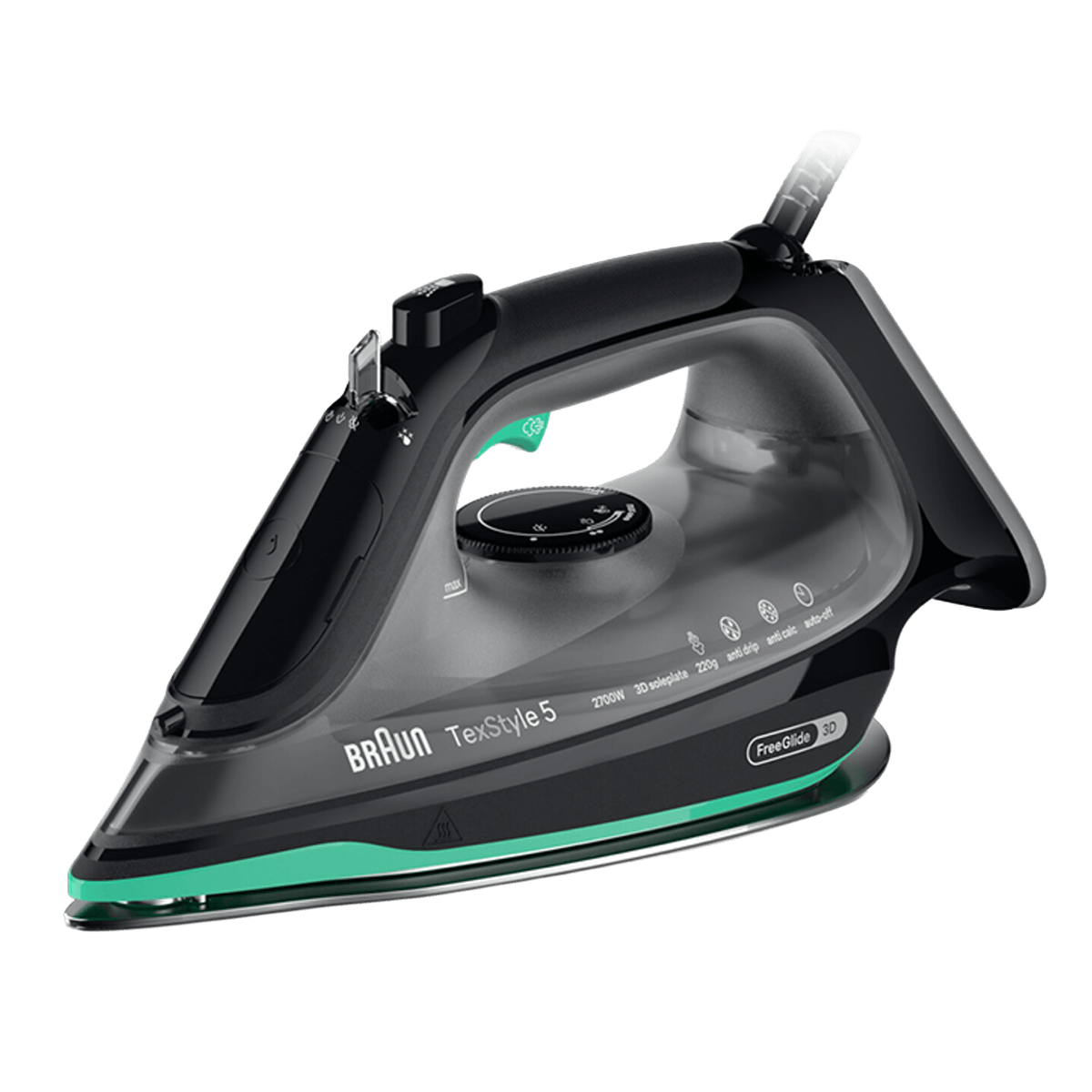 BRAUN SI5277GR TexStyle 5 Σίδερο Ατμού 2700W Πράσινο