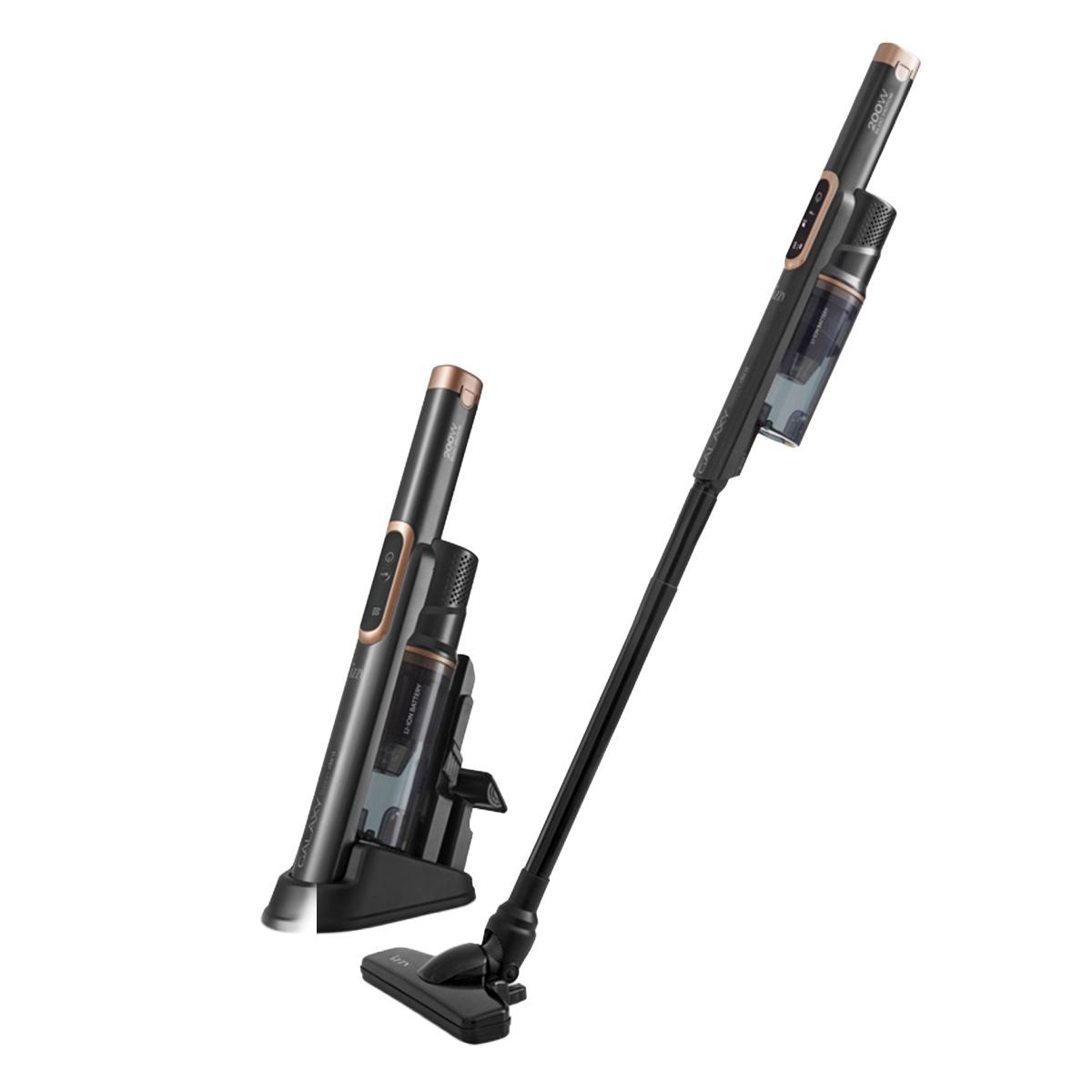 IZZY G7 Slim 4 in 1 Σκουπάκι & Σκούπα Stick BLDC 14.8V Μαύρο