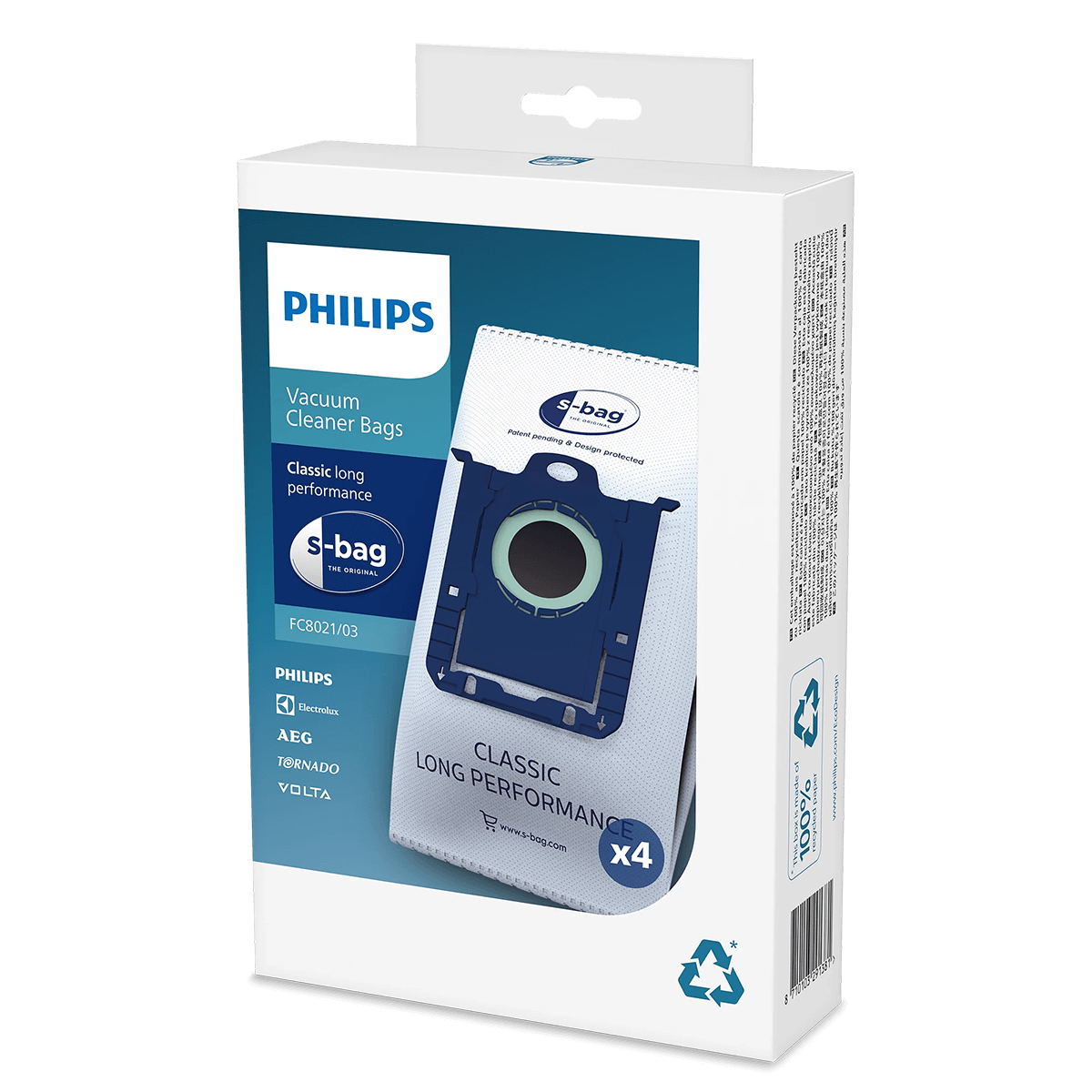 PHILIPS FC8021/03 Classic Σακούλες Ηλεκτρικής Σκούπας