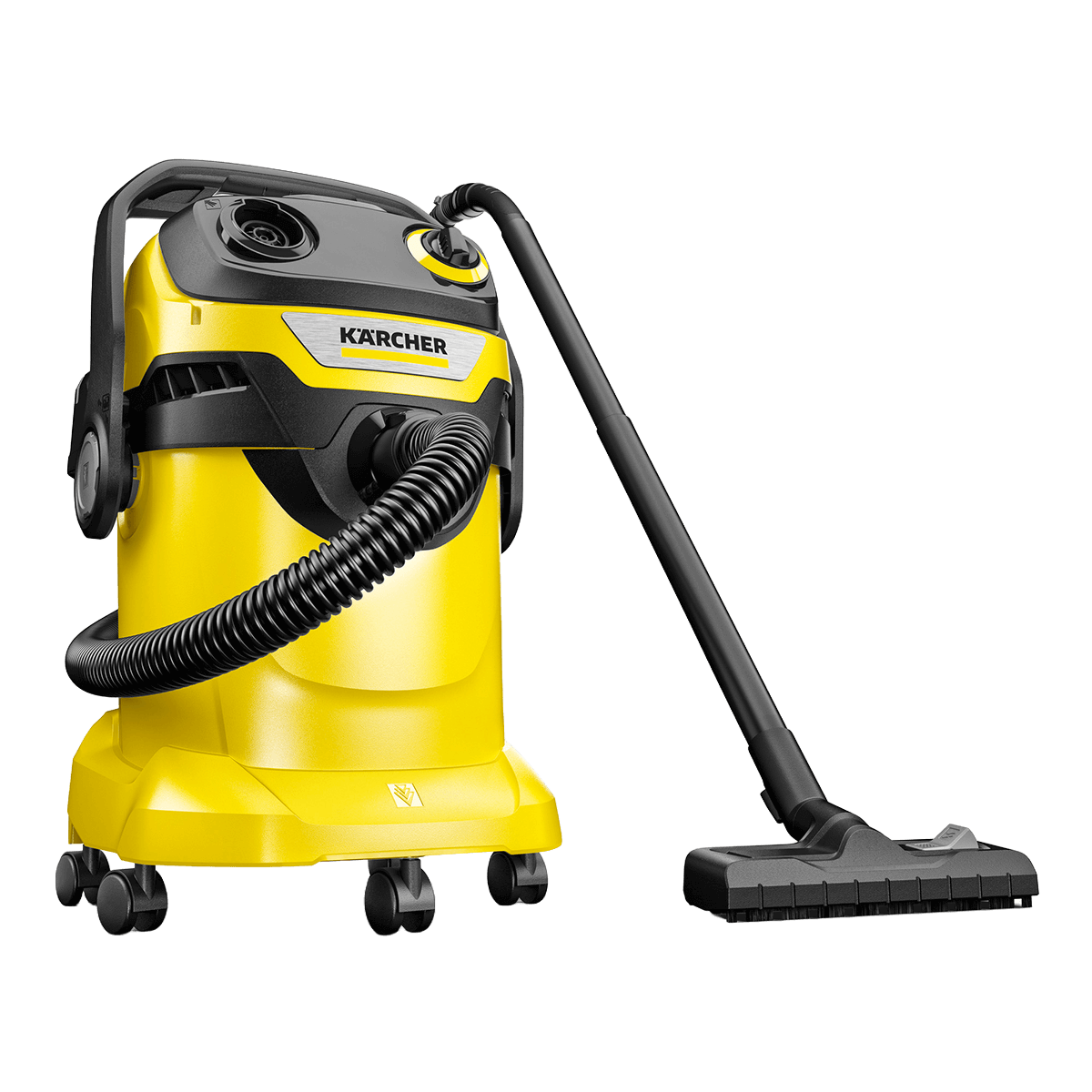 KARCHER WD 5 V-25/5/22 Wet & Dry Σκούπα Υγρών & Στερεών Κίτρινο - 2