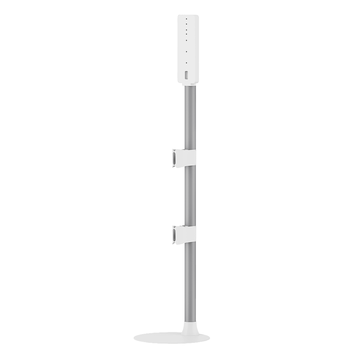 CRYSTAL HOME FSD-1 Επιδαπέδια Βάση για Σκούπες Stick Dyson Ασημί