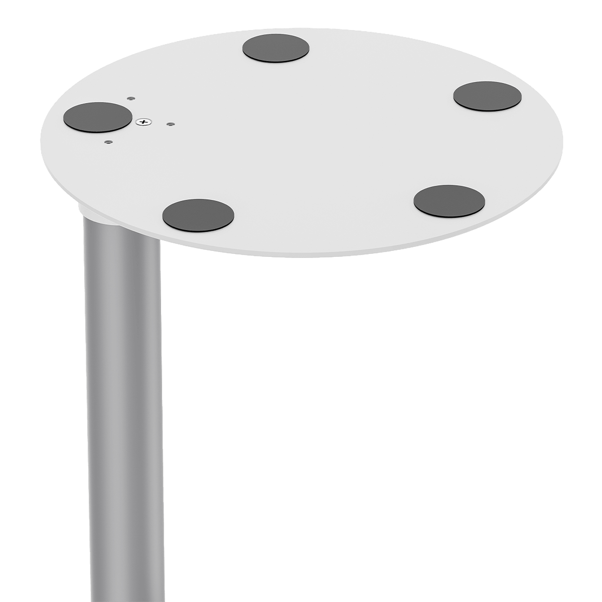 CRYSTAL HOME FSD-1 Επιδαπέδια Βάση για Σκούπες Stick Dyson Ασημί - 4