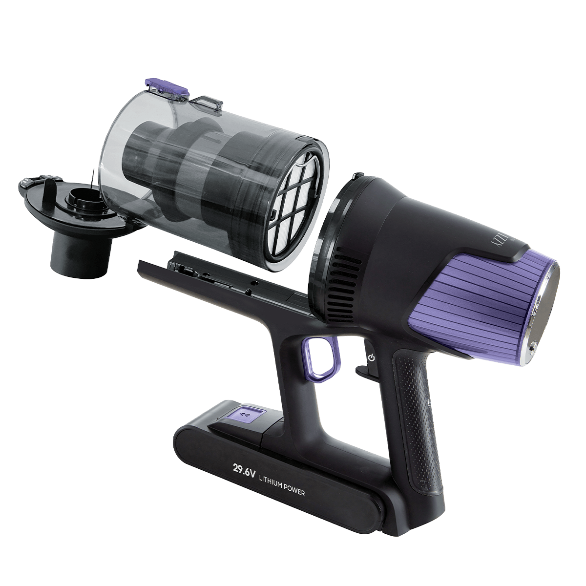 IZZY Galaxy G5 Ασύρματη Σκούπα Stick 29.6V Black - 3
