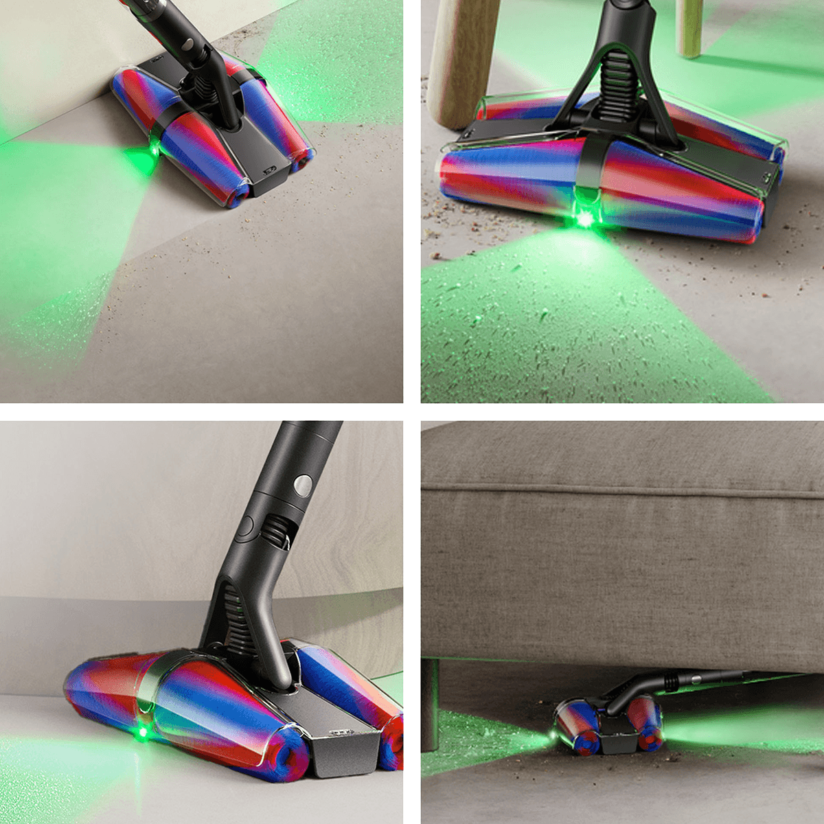 DYSON 492689-01 DP20 Pencilvac Fluffycones Ασύρματη Σκούπα Stick 14.68V Matte Black - 4