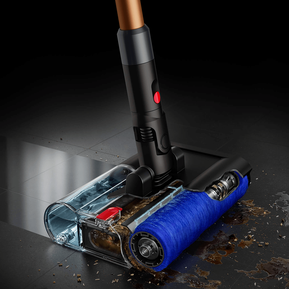 DYSON 637239-01 WR04-A Pencilwash Ασύρματη Σκούπα για Σφουγγάρισμα Stick 14.68V Copper - 4