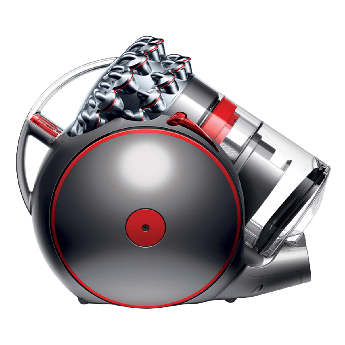 DYSON CY26 Big Ball Absolute 2 Ηλεκτρική Σκούπα με Κάδο 1.7Lt Iron/Nickel & Red/Iron - 3