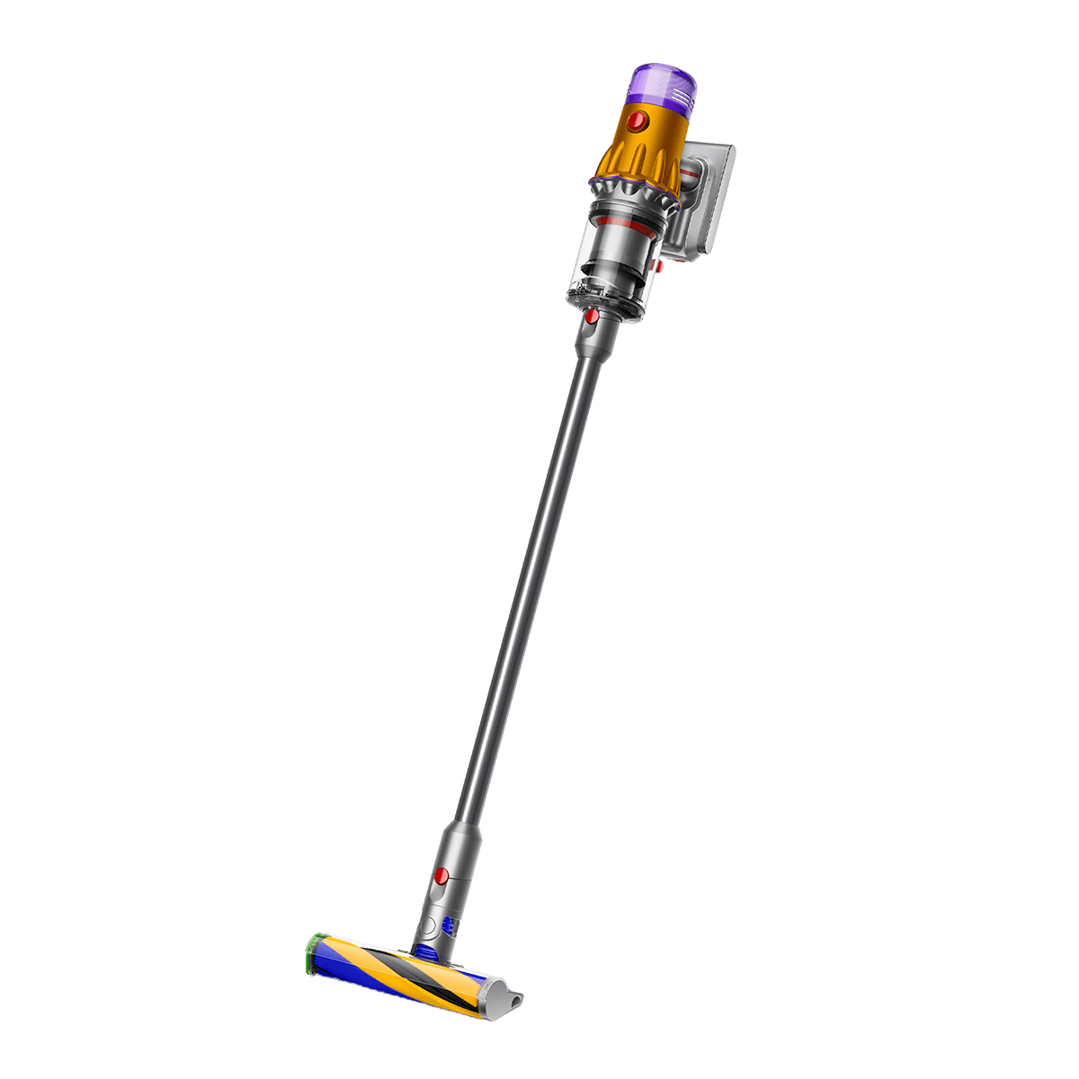 DYSON V12 Detect Slim Absolute Ασύρματη Σκούπα Stick Absolute Yellow/ Iron/ Nickel - 3