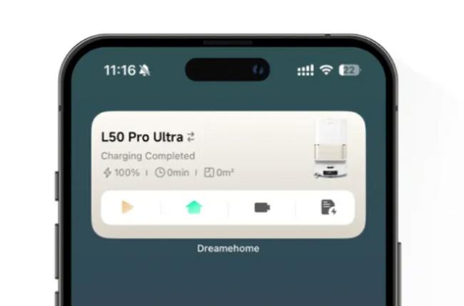 DREAME L50 Ultra AE Σκούπα Ρομπότ για Σκούπισμα και Σφουγγάρισμα με Wi-Fi Λευκό