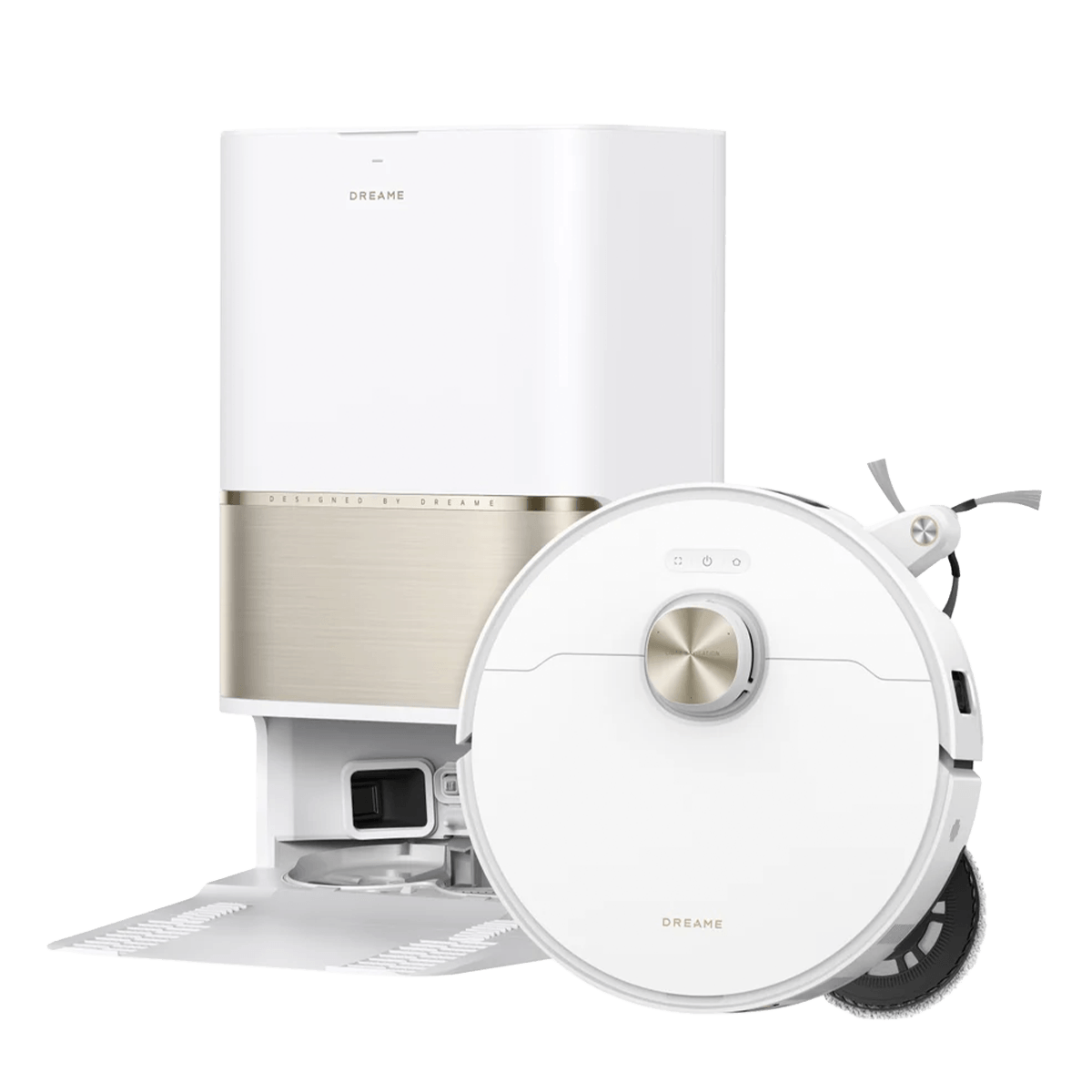 DREAME L50S Pro Ultra Σκούπα Ρομπότ για Σκούπισμα και Σφουγγάρισμα με Wi-Fi Λευκό