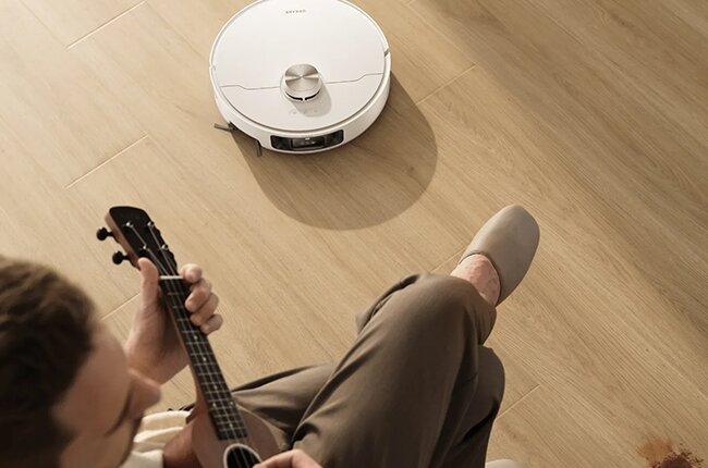 DREAME L50S Pro Ultra Σκούπα Ρομπότ για Σκούπισμα και Σφουγγάρισμα με Wi-Fi Λευκό