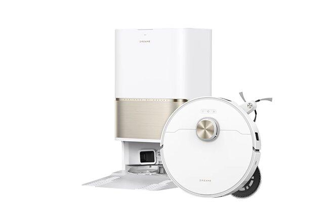 DREAME L50S Pro Ultra Σκούπα Ρομπότ για Σκούπισμα και Σφουγγάρισμα με Wi-Fi Λευκό