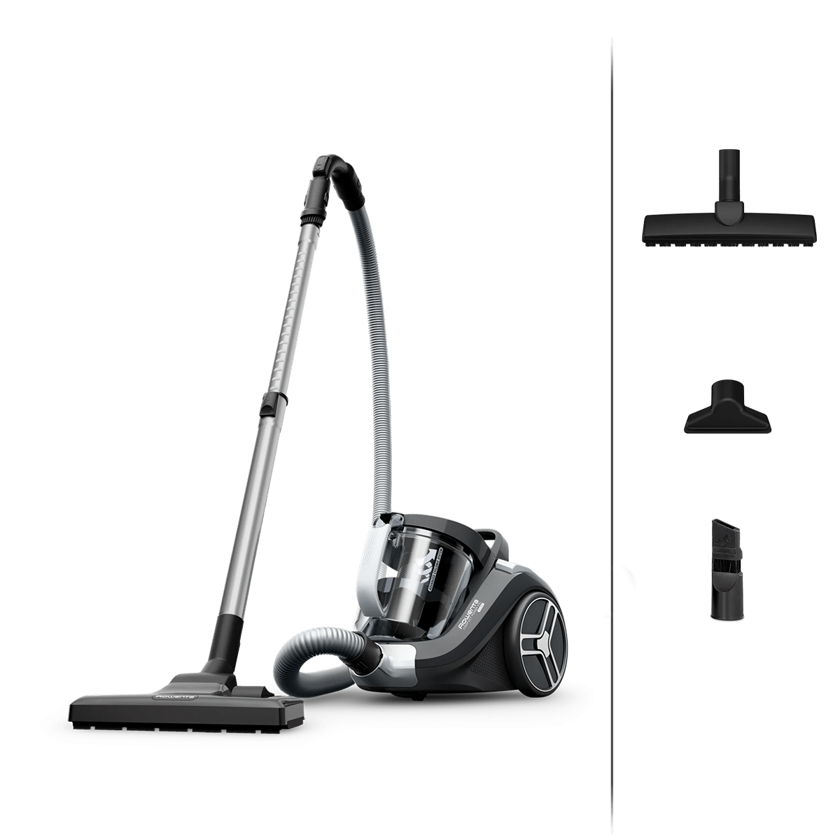 ROWENTA RO4B36 Bagless Power XXL Ηλεκτρική Σκούπα με Κάδο 2.5Lt Μαύρο