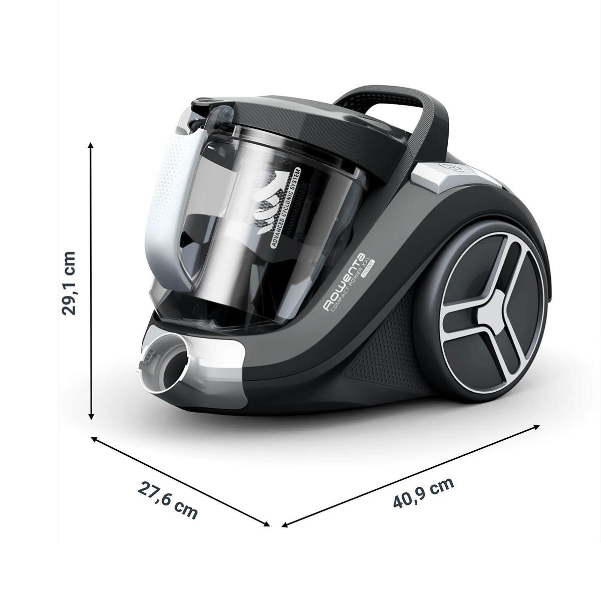 ROWENTA RO4B36 Bagless Power XXL Ηλεκτρική Σκούπα με Κάδο 2.5Lt Μαύρο - 3