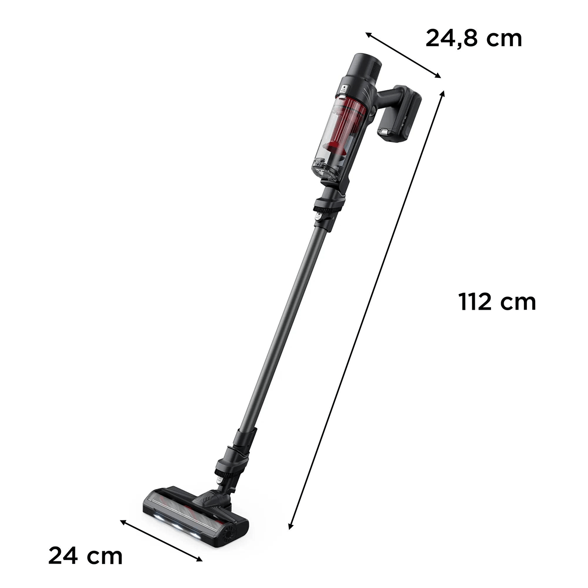 ROWENTA RH6A75 X-Pert 7.60 Ασύρματη Σκούπα Stick 18V Μαύρο - 3