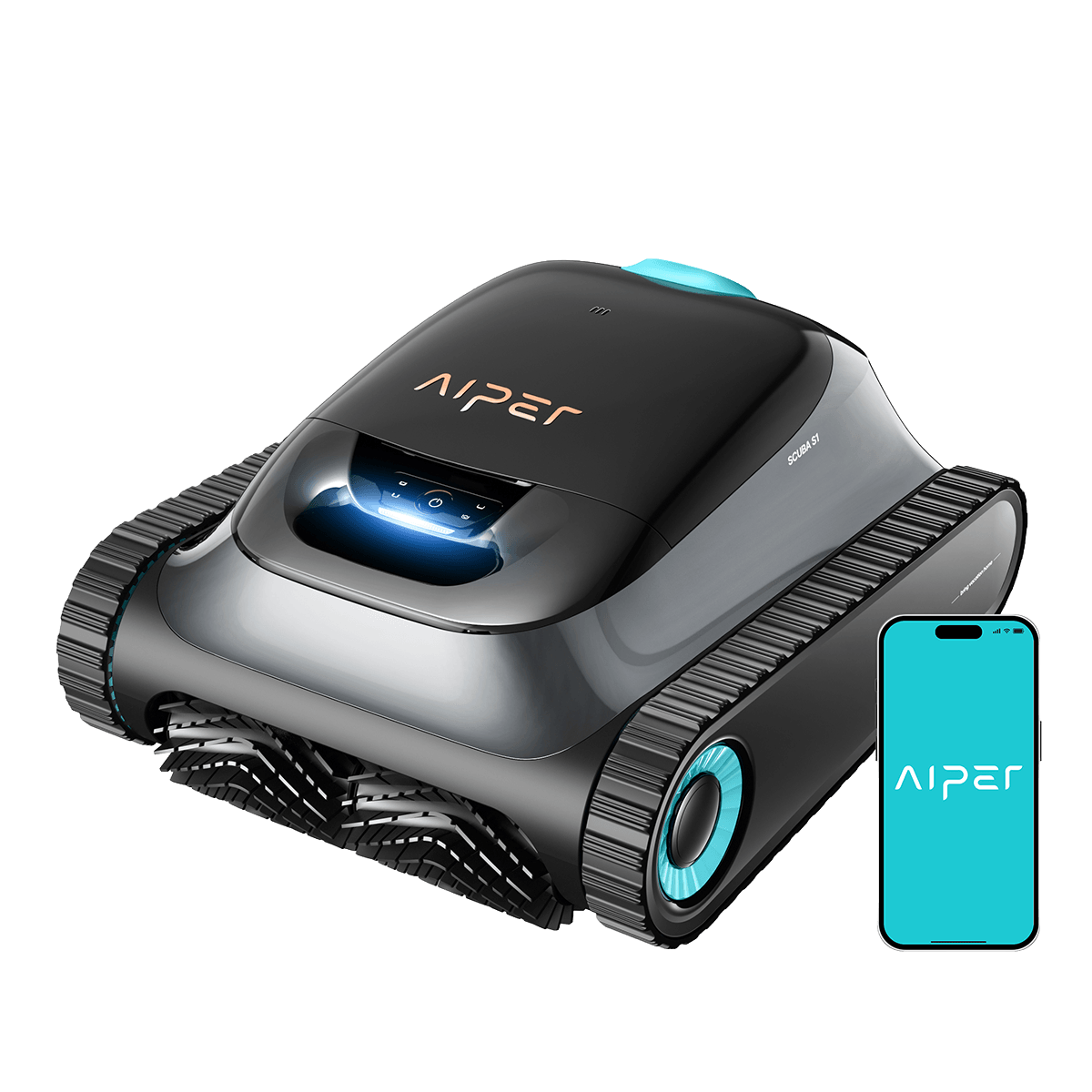 Aiper Scuba S1 Ρομπότ Καθαρισμού Πισίνας 15.900 LPH Ανθρακί