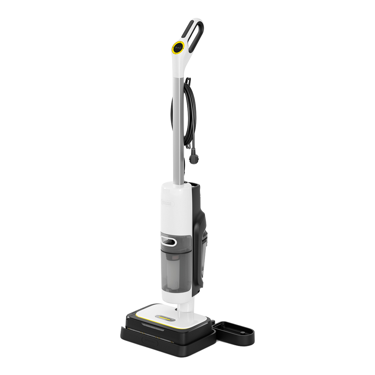 KARCHER SCV 4 Steam Vac Επαναφορτιζόμενη Σκούπα & Σφουγγαρίστρα Stick 1600W Λευκό - 2