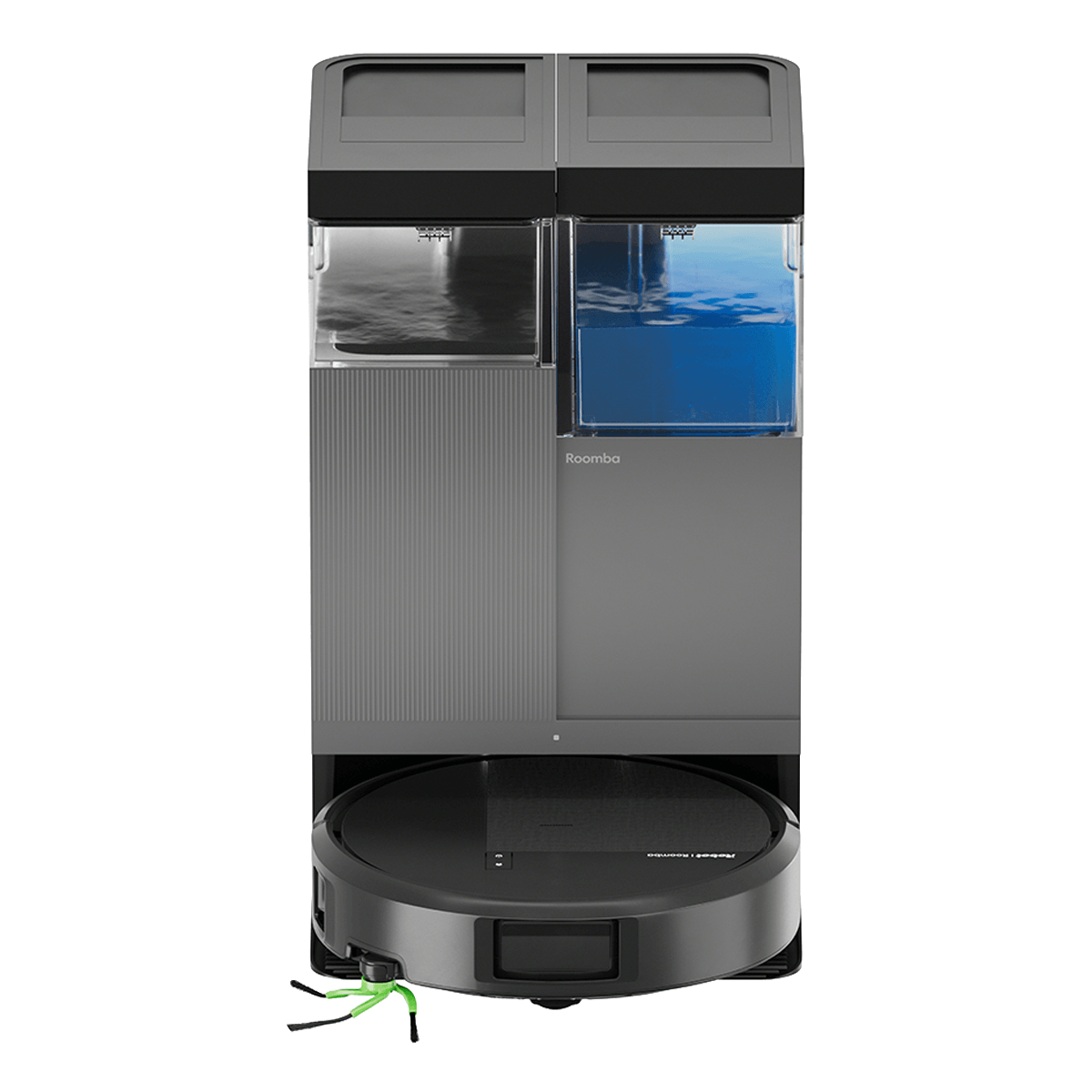 iRobot Roomba Plus Combo 415 + Βάση AutoWash Σκούπα Ρομπότ για Σκούπισμα και Σφουγγάρισμα Μαύρη - 2