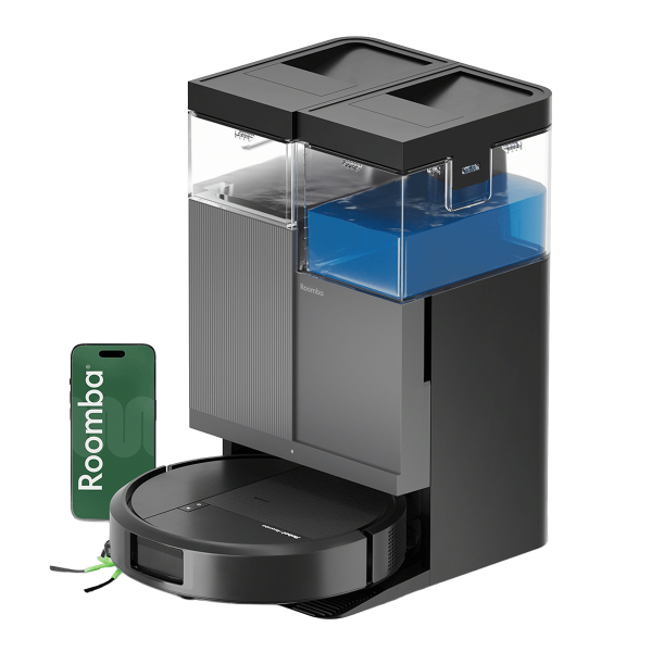 iRobot Roomba Plus Combo 415 + Βάση AutoWash Σκούπα Ρομπότ για Σκούπισμα και Σφουγγάρισμα